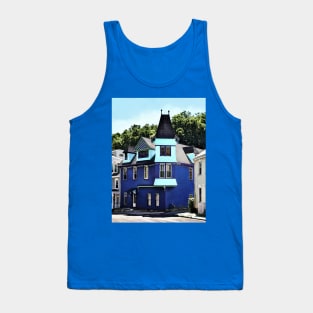 Jim Thorpe PA - Street With Blue Building Tank Top